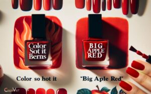 Color So Hot It Berns Vs Big Apple Red