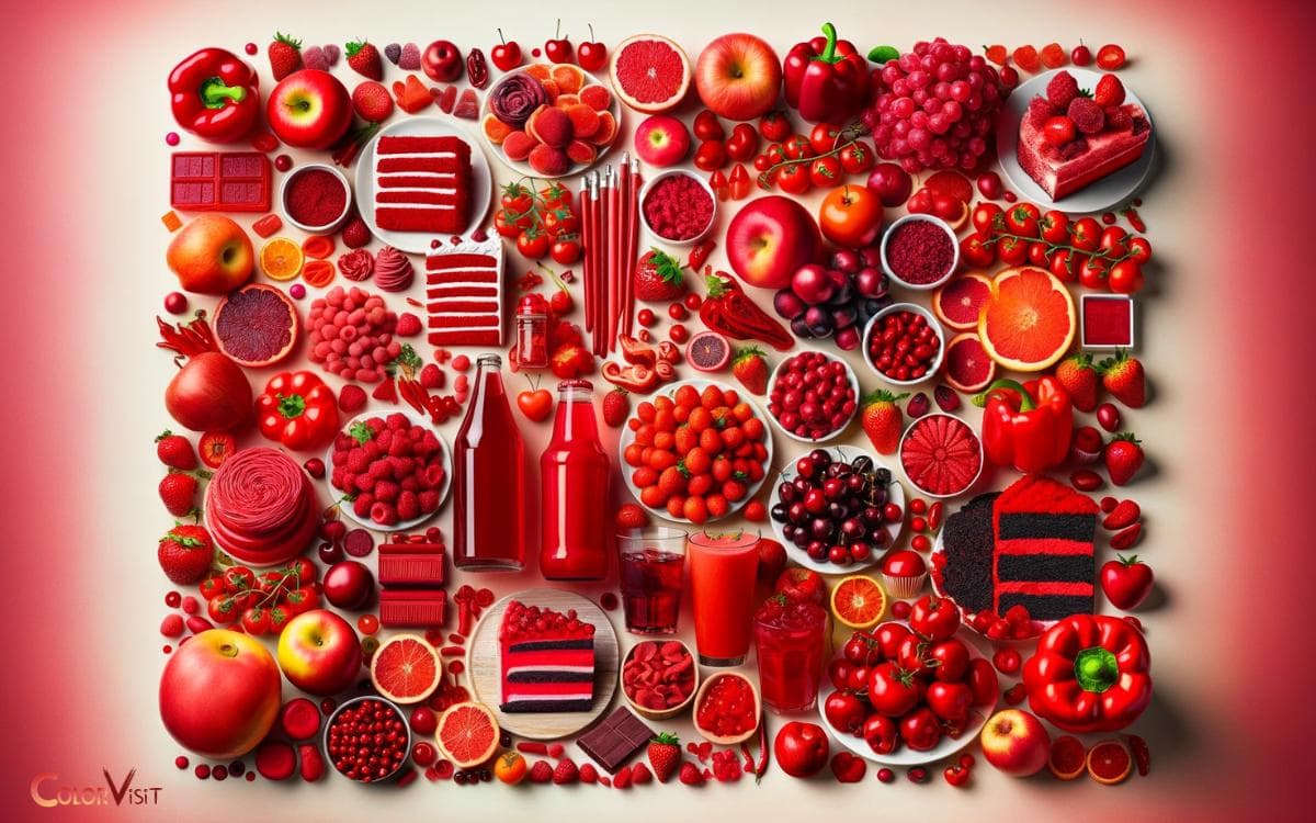 Common Foods With Red Coloring