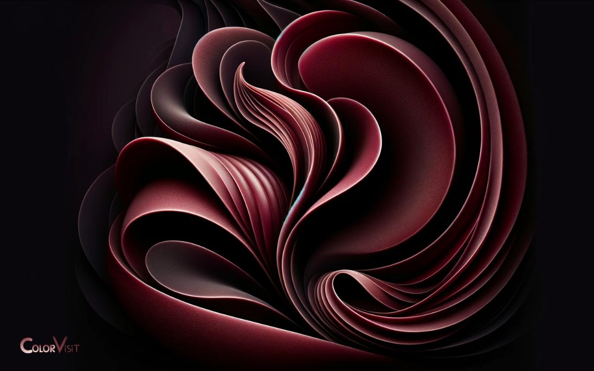 Deep Burgundy Elegance