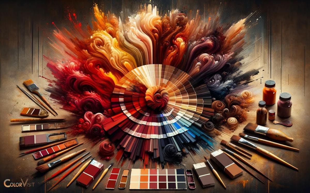 Exploring the Result of Mixing Brown and Red