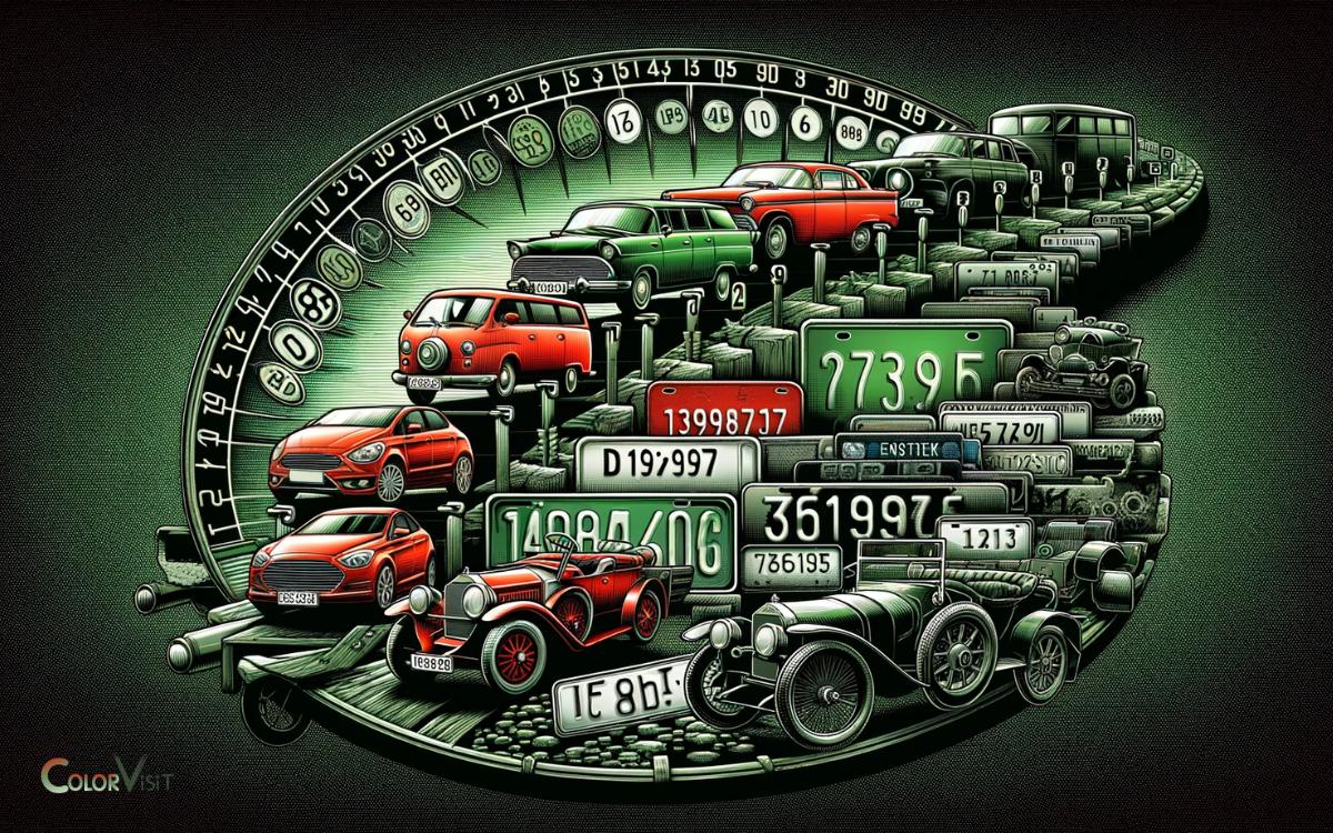 Historical Origins of Red and Green Plates