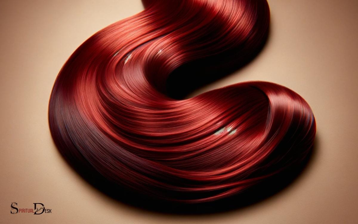 Intense Mahogany Red