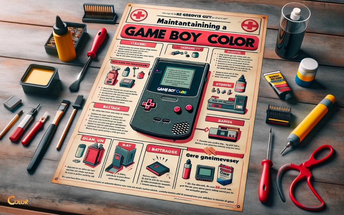 Maintaining Gameboy Color for Longevity
