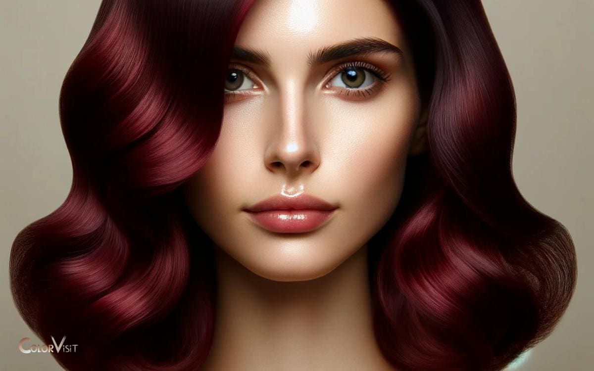 Rich Burgundy Red