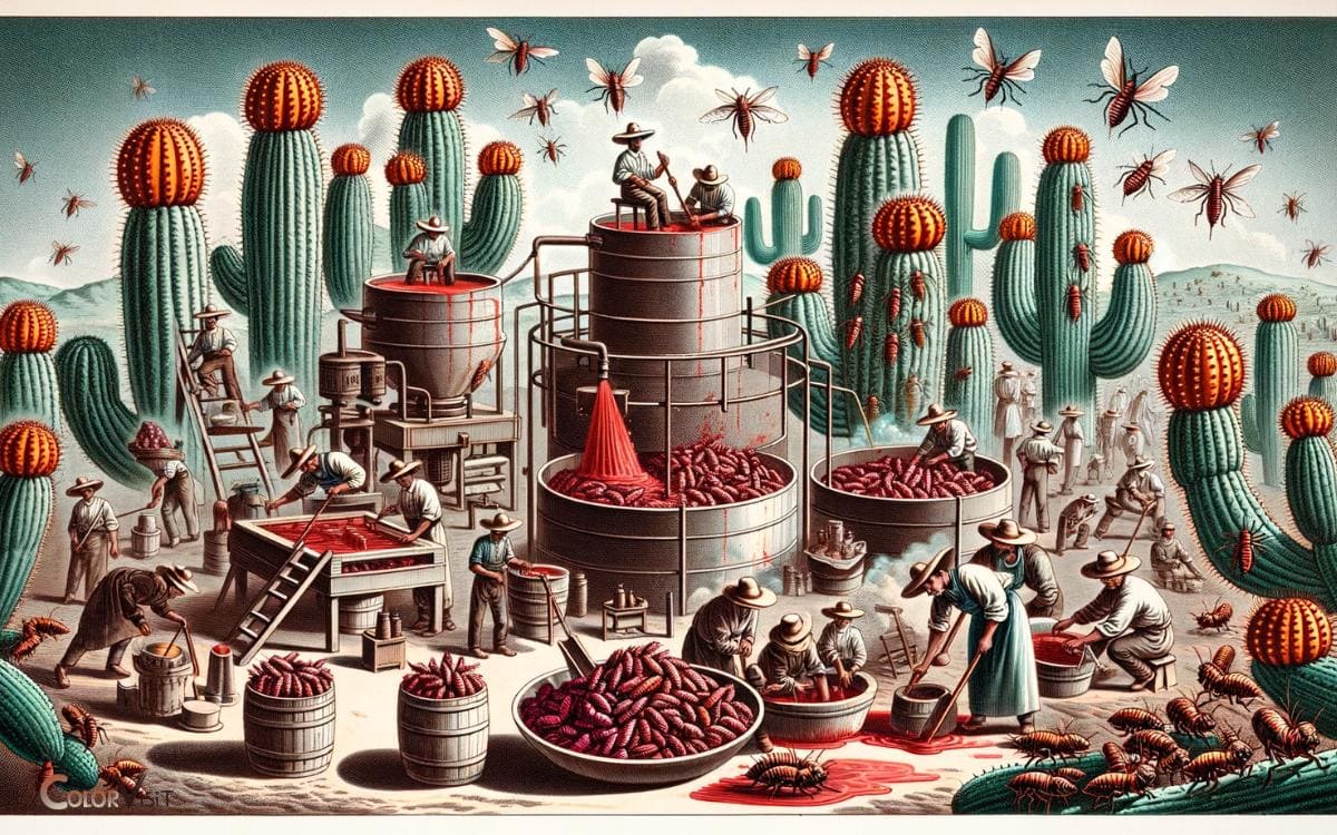 The Production of Cochineal Red