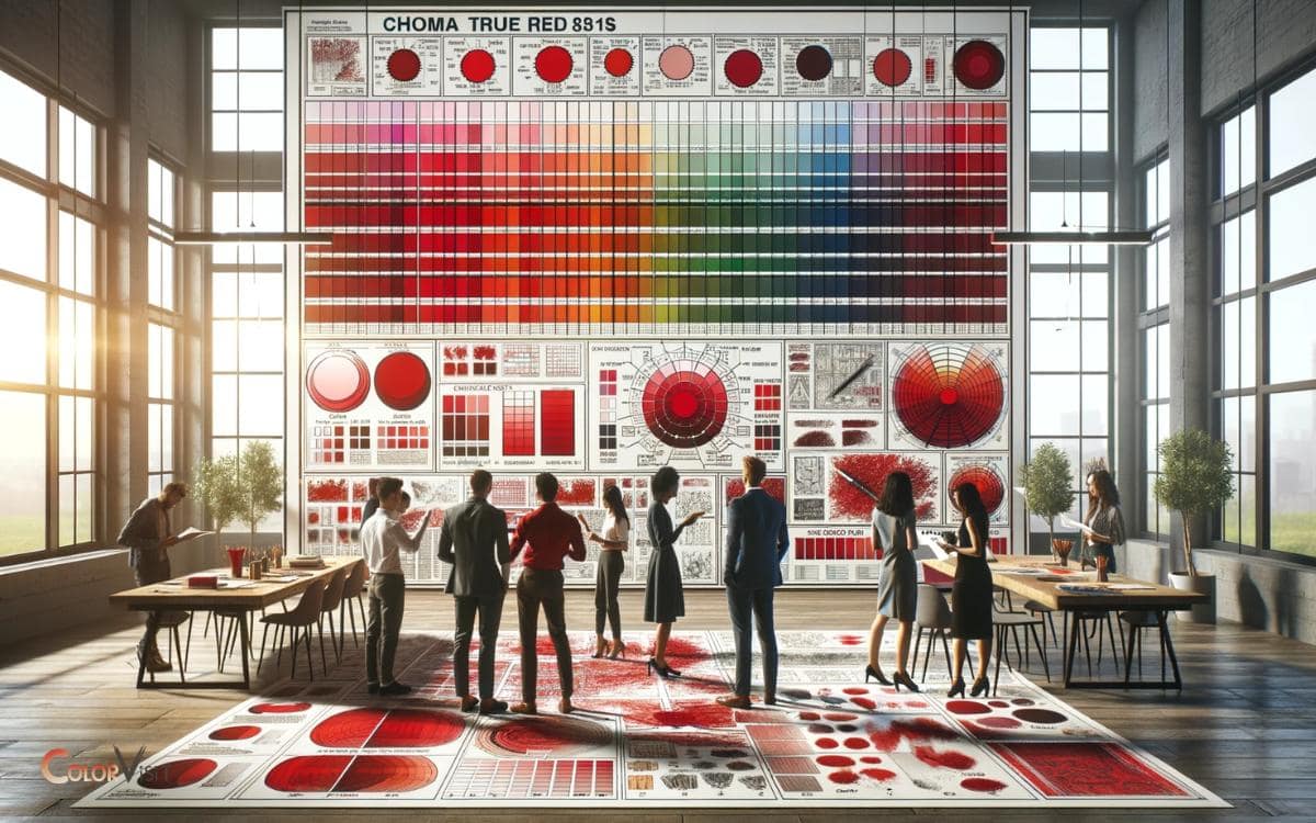 Understanding the Chroma True Reds Color Chart