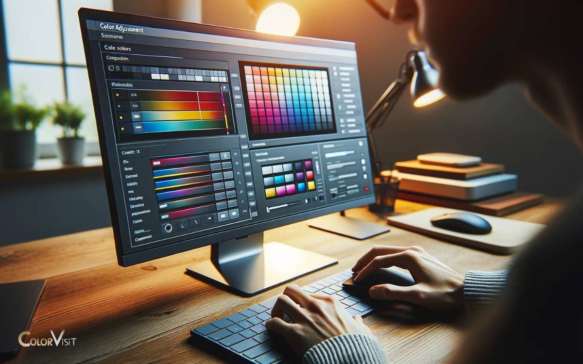 Adjust Color Settings on the Monitor