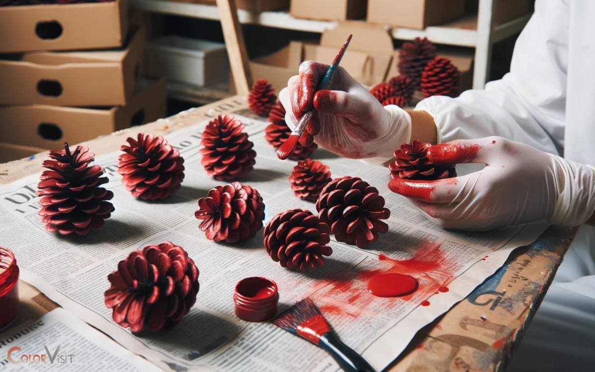 Applying the Red Color