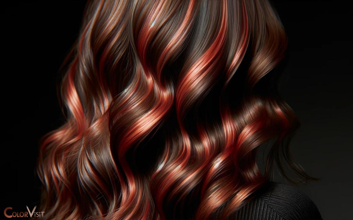 Cherry Red Face Framing Highlights