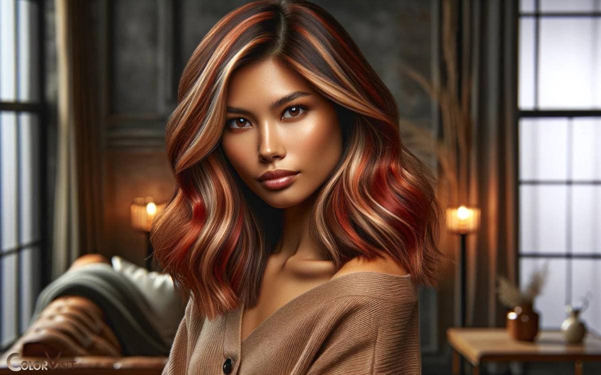Copper and Honey Blonde Babylights