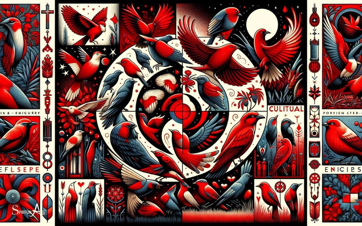 Cultural and Symbolic Associations With Red in Bird Behavior