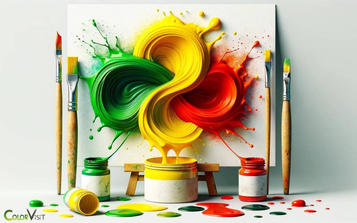 Experimenting With Green Yellow and Red