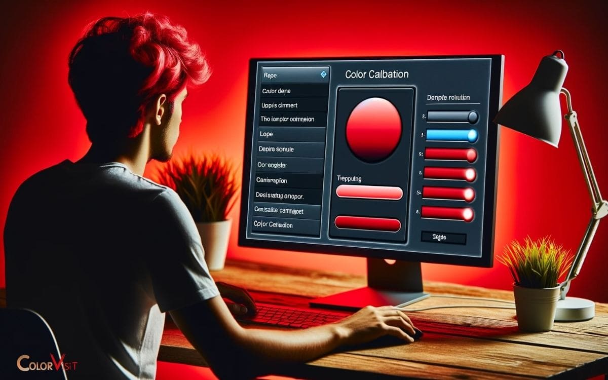 How Do I Fix Red Color on My Monitor