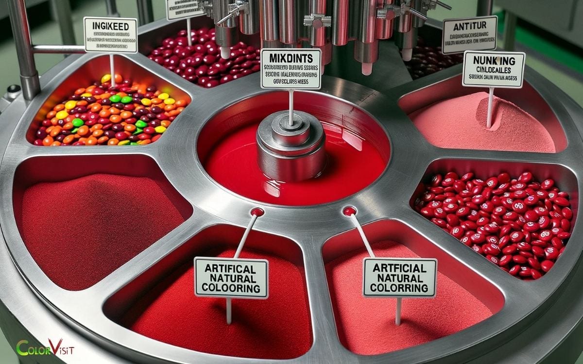 How Do Red Skittles Get Their Color
