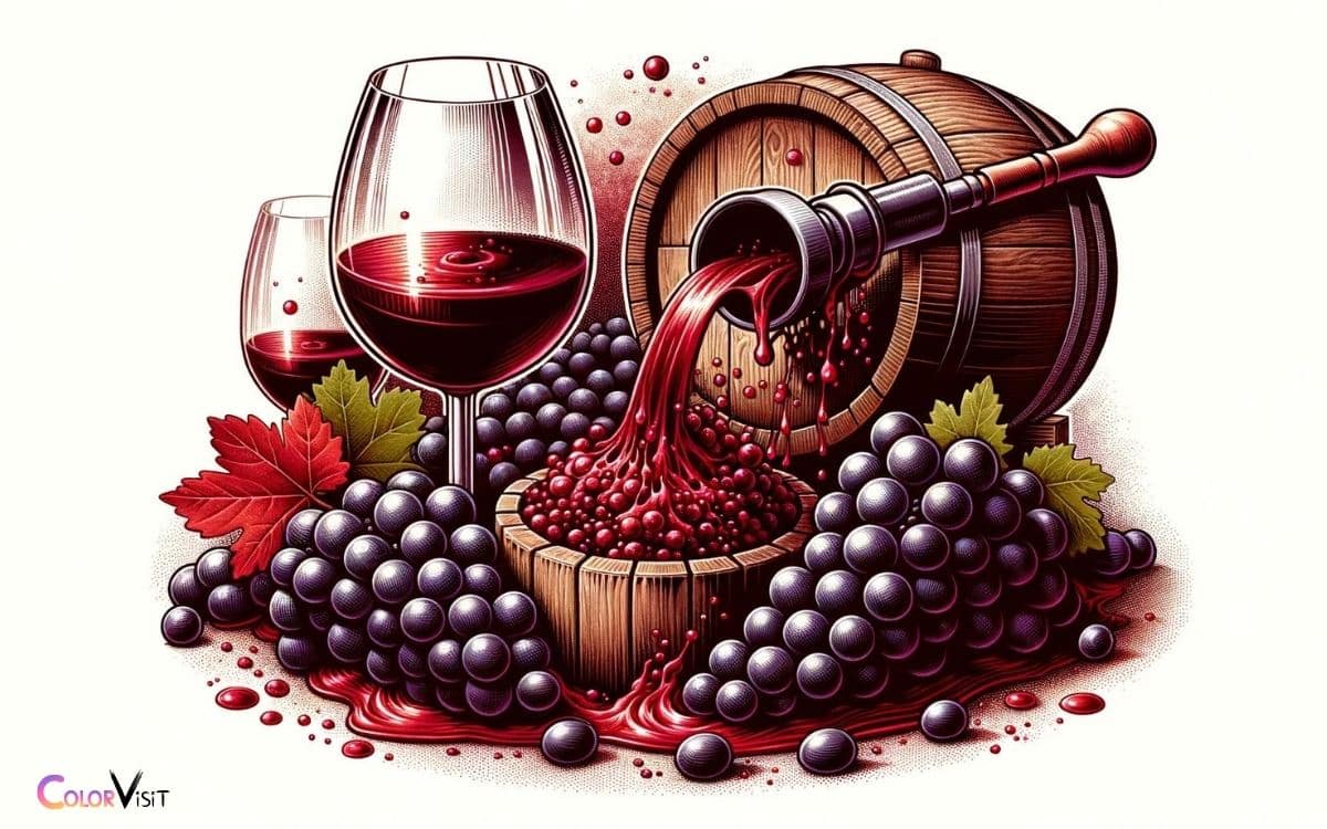 How Does Red Wine Get Its Color