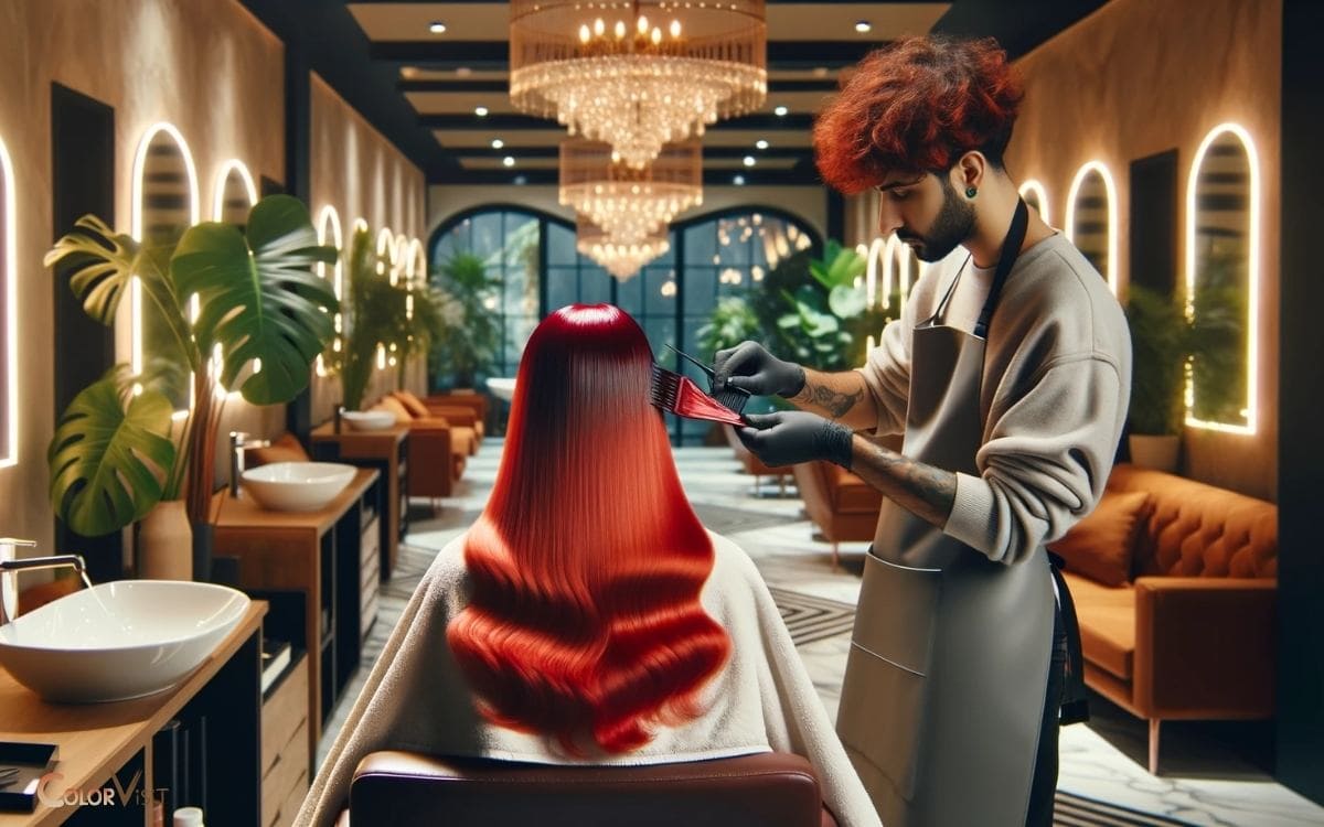 How to Darken Bright Red Hair Color