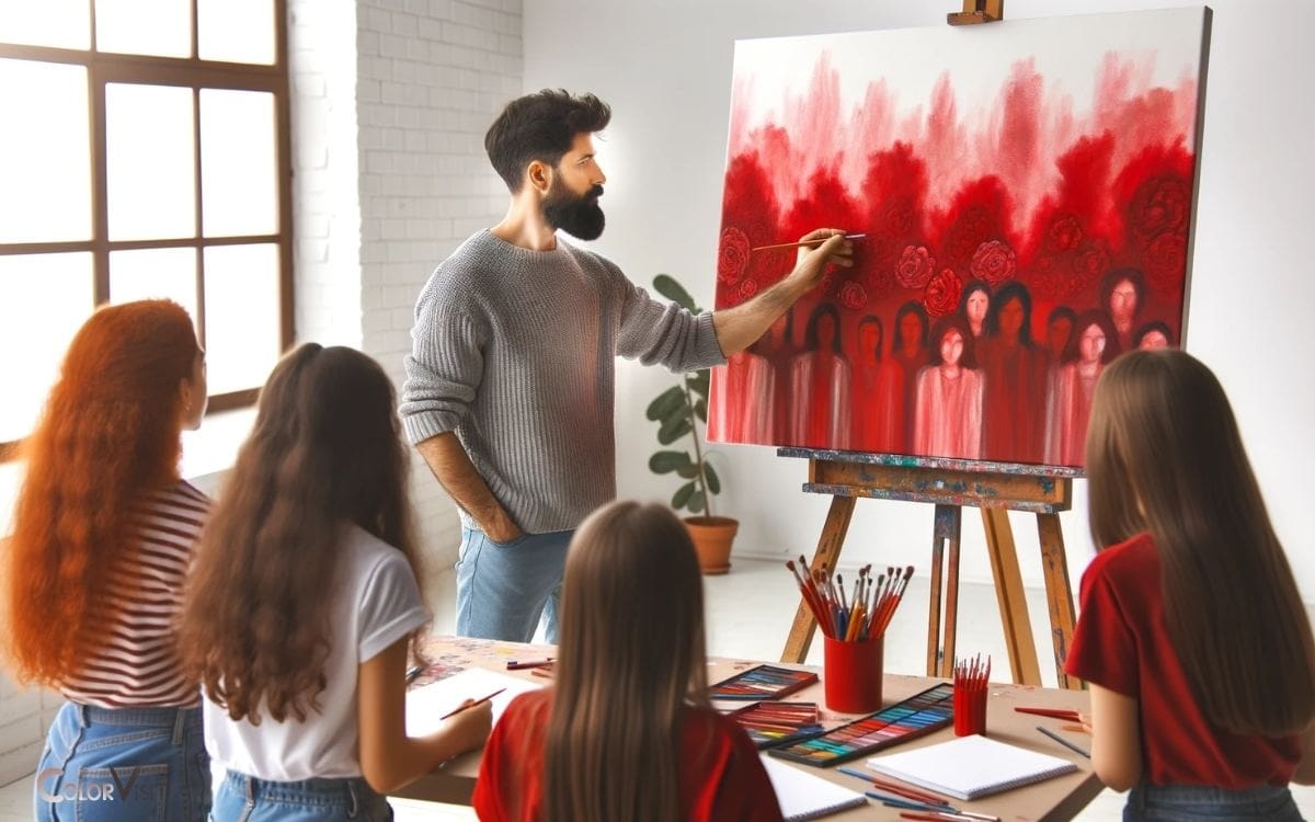 How to Draw the Color Red