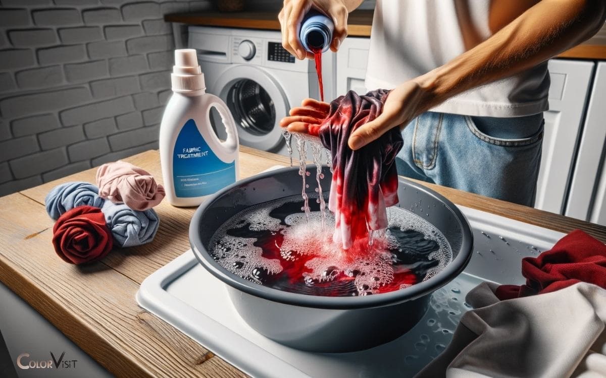 How to Get Red Color Bleed Out of Clothes