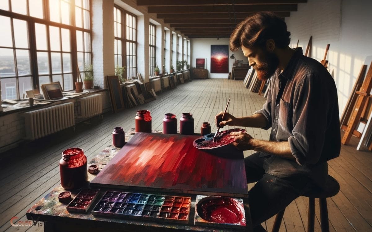 How to Make a Dark Red with Colored Pencils