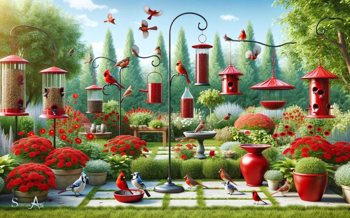 Practical Applications for Attracting Birds With Red Accents