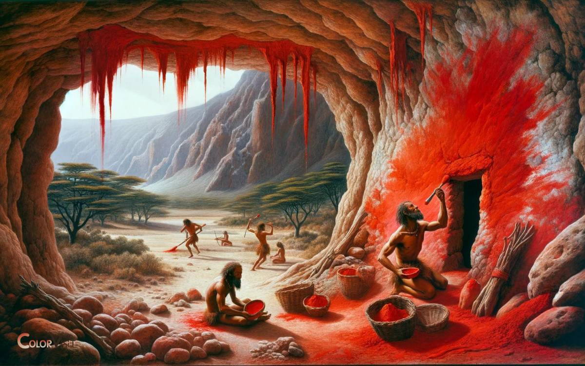 Prehistoric Use of Red Ochre