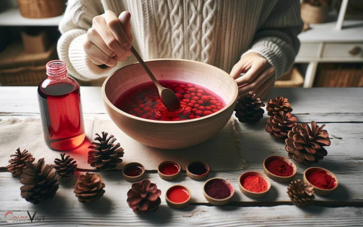 Preparing the Coloring Solution