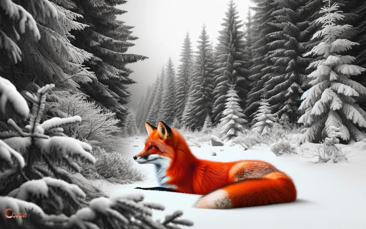 Red Foxes Color Adaptation