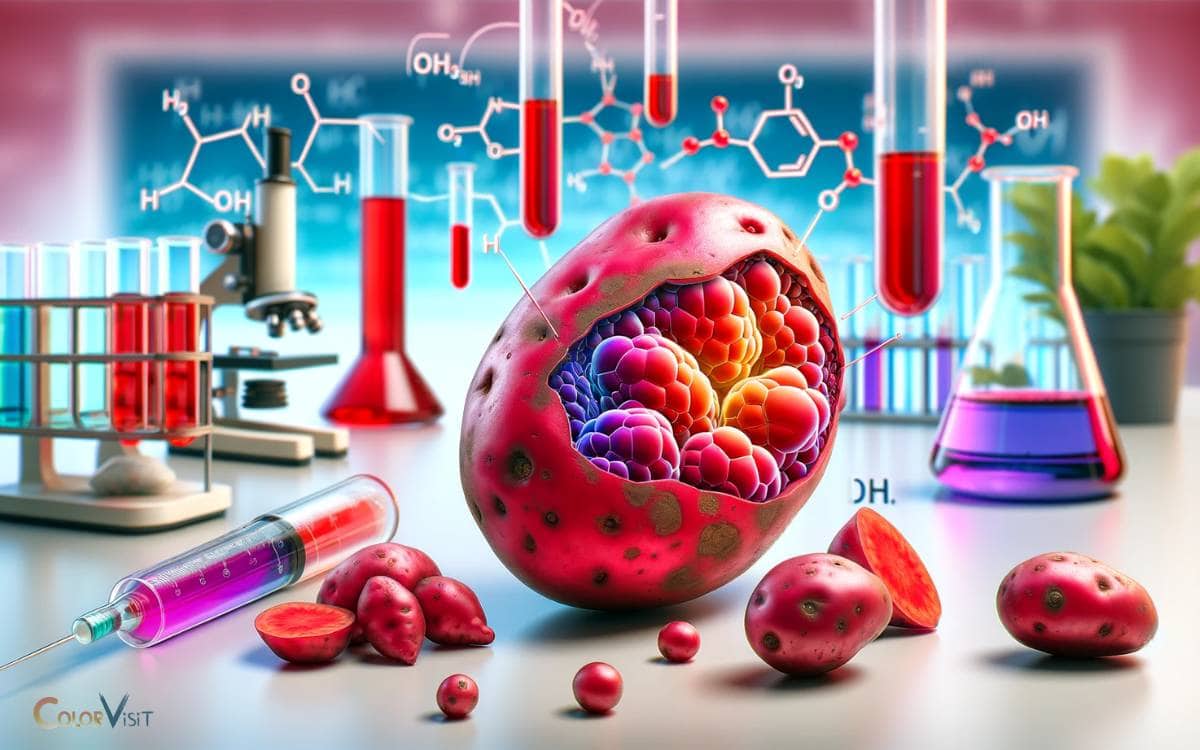 Role of Anthocyanins in Red Potatoes