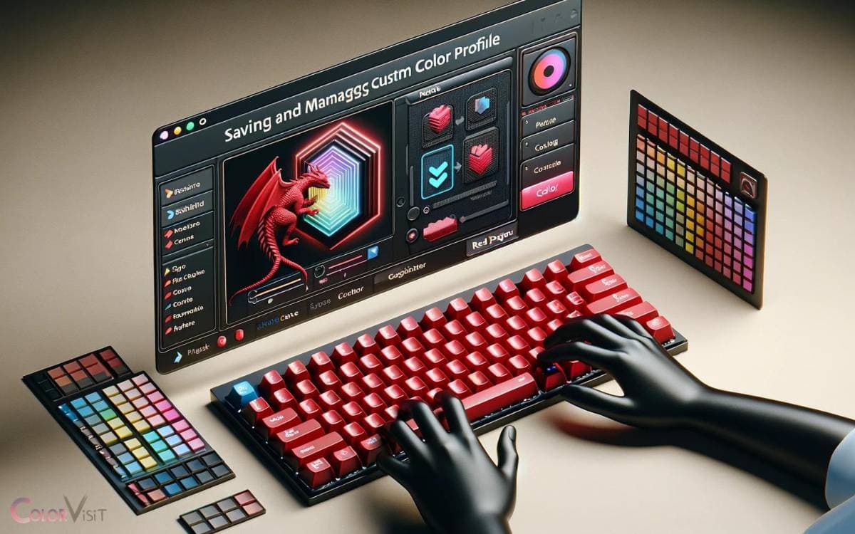 Saving and Managing Custom Color Profiles