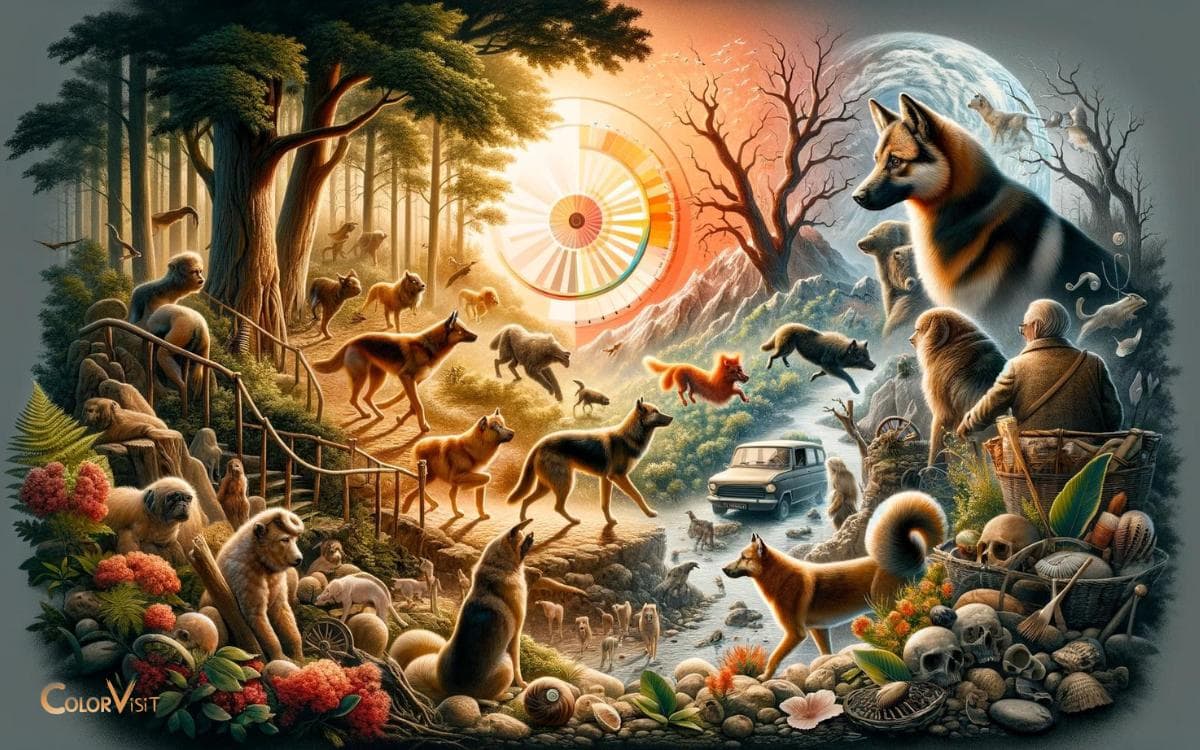 The Evolution of Canine Color Perception
