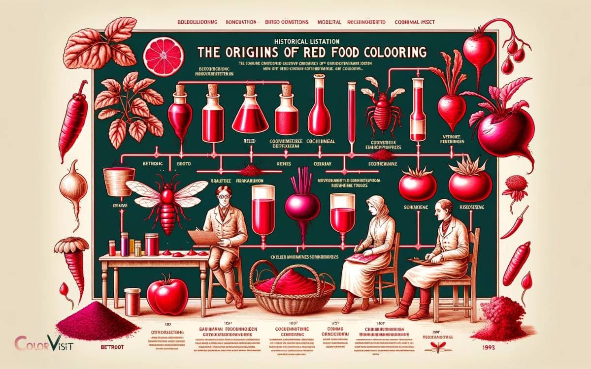 The Origins of Red Food Coloring