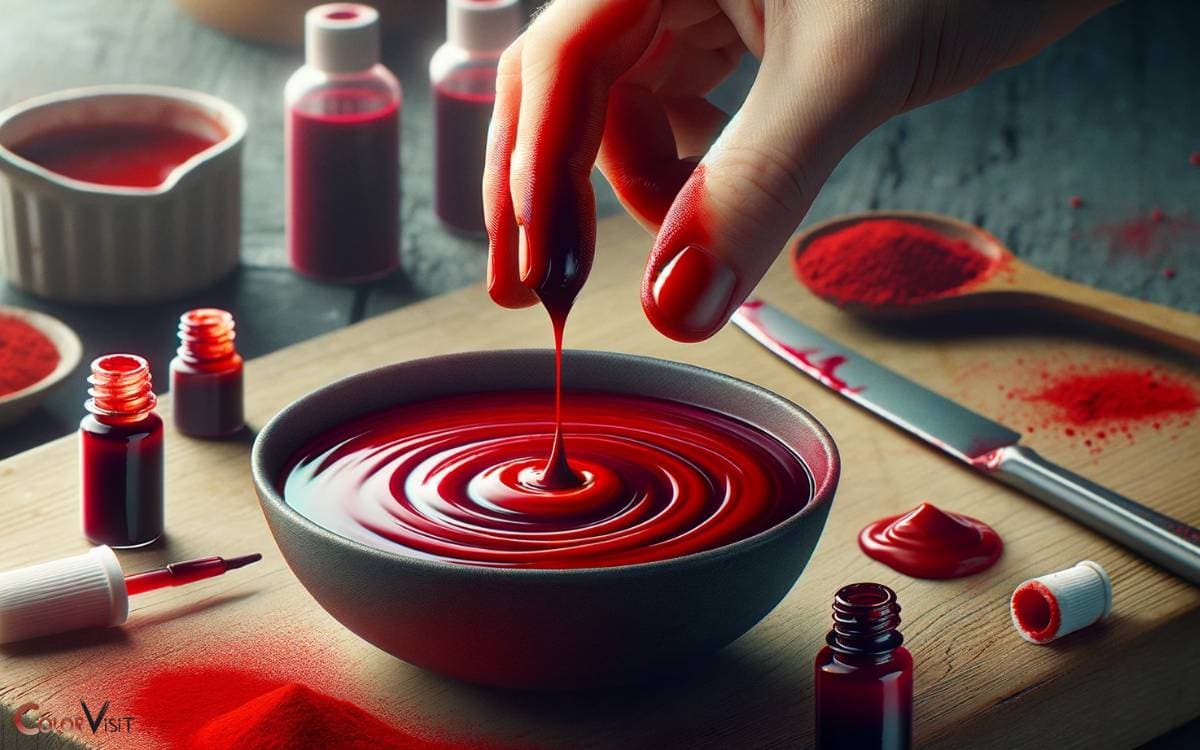 Achieving the Perfect Blood Red Hue