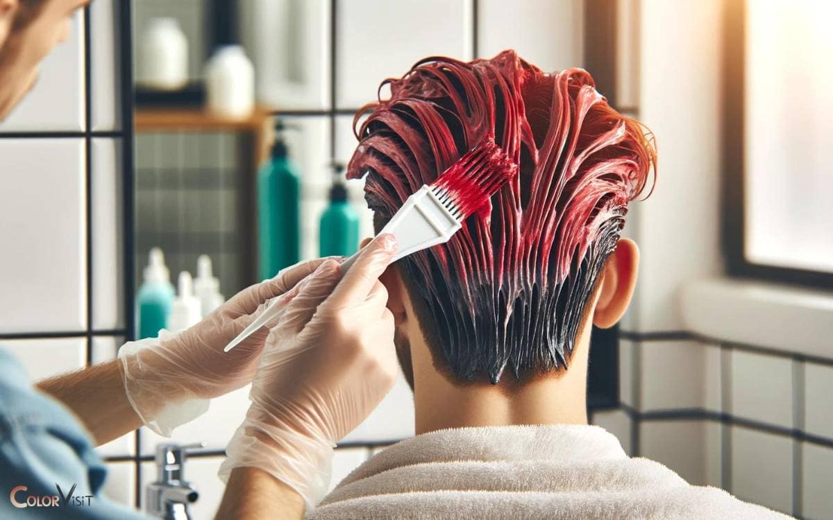 Applying the Red Hair Dye