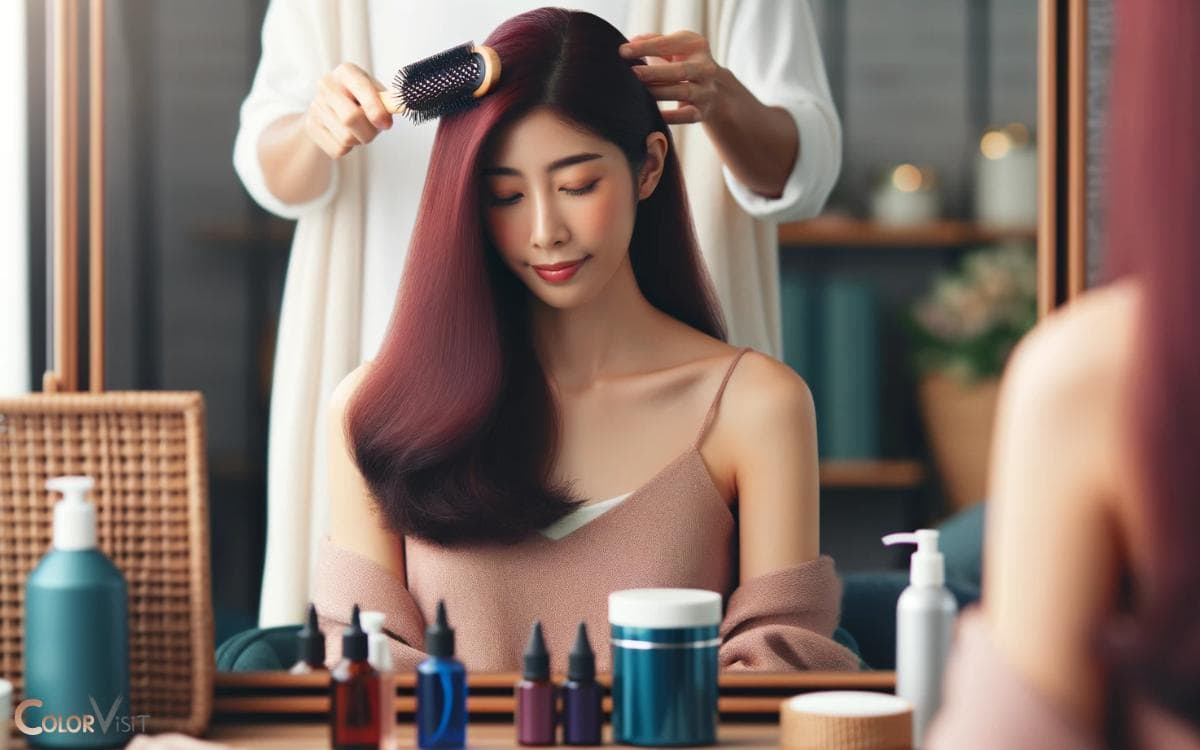 Caring for Darkened Red Hair