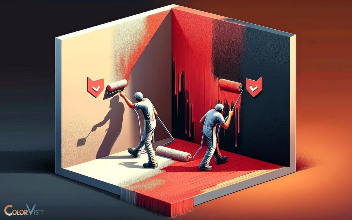 Covering Techniques for Dark Colors
