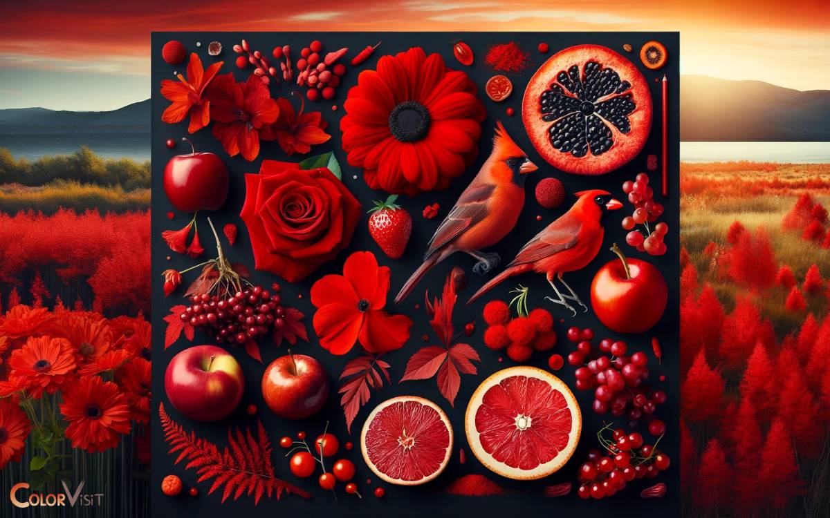 Describing Red in Nature