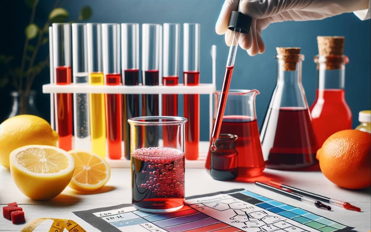 Experimenting With Acidic Additives for Darker Hue