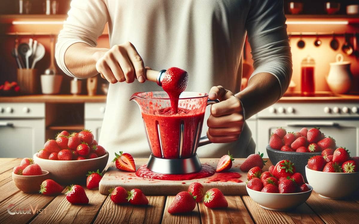 Extracting the Red Pigment From Strawberries