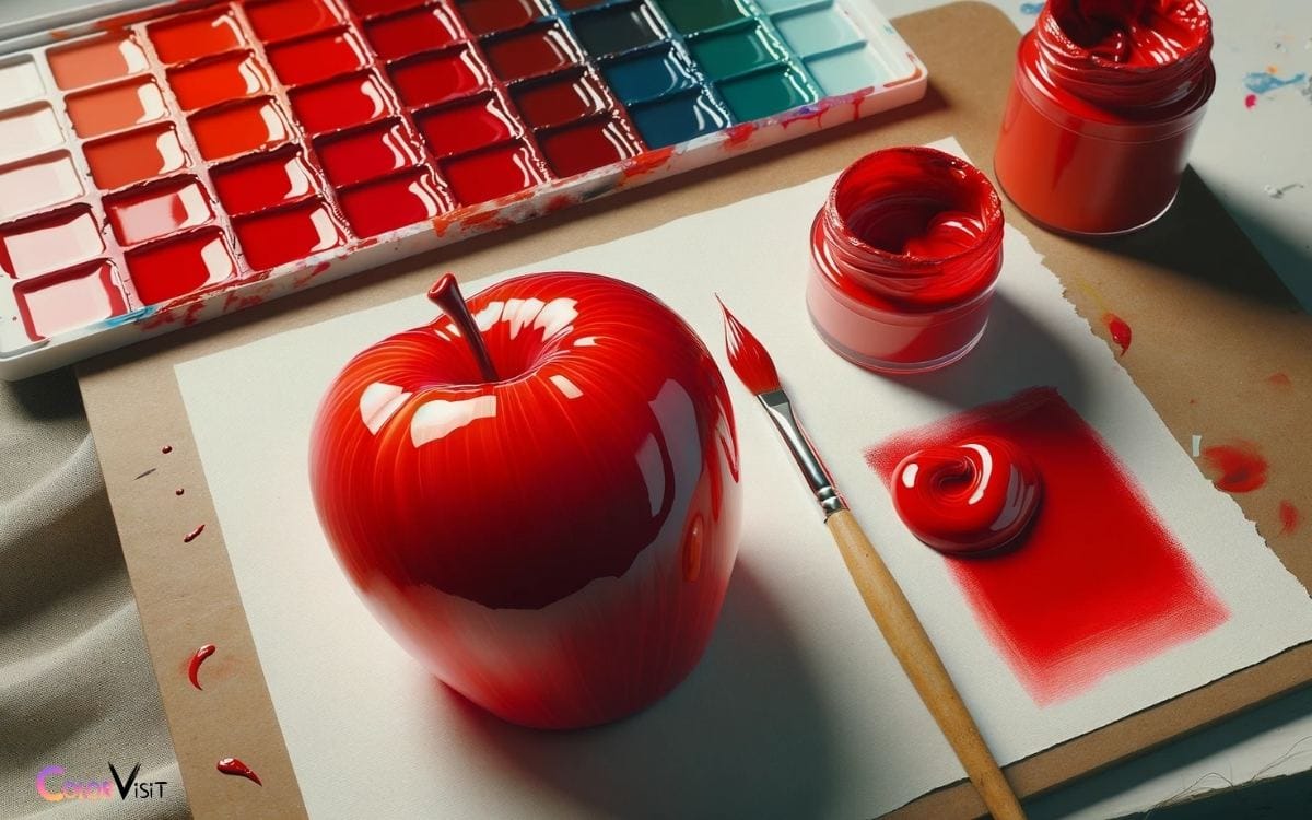 How to Make Candy Apple Red Color