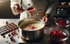 How to Make Red Color Chocolate
