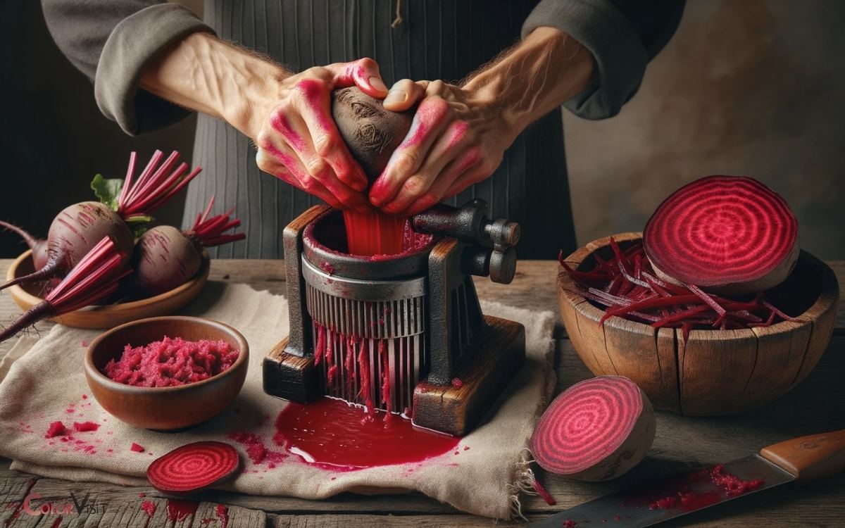 How to Make Red Food Coloring from Beets