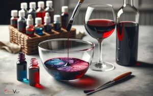 How to Make Red Wine Color with Food Coloring