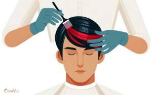 How to Put Red Color on Black Hair