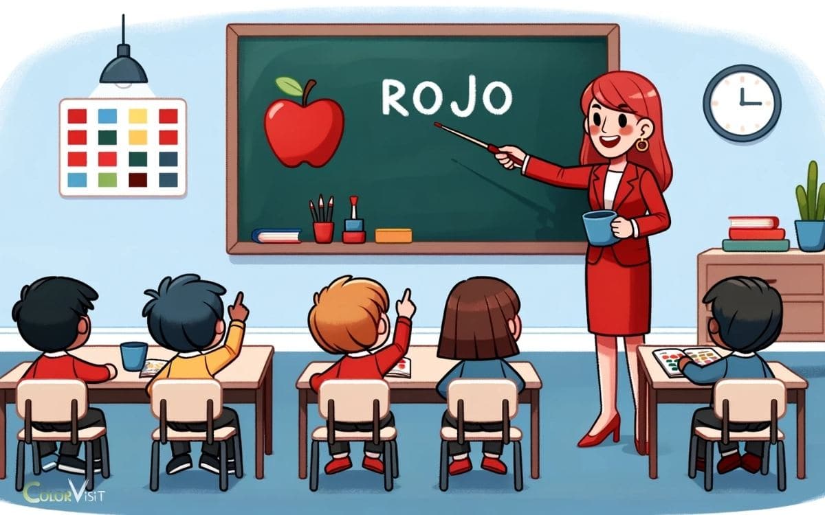 How to Say the Color Red in Spanish