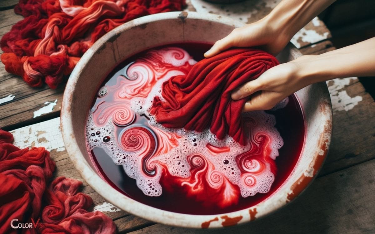 How to Set Red Color in Fabric