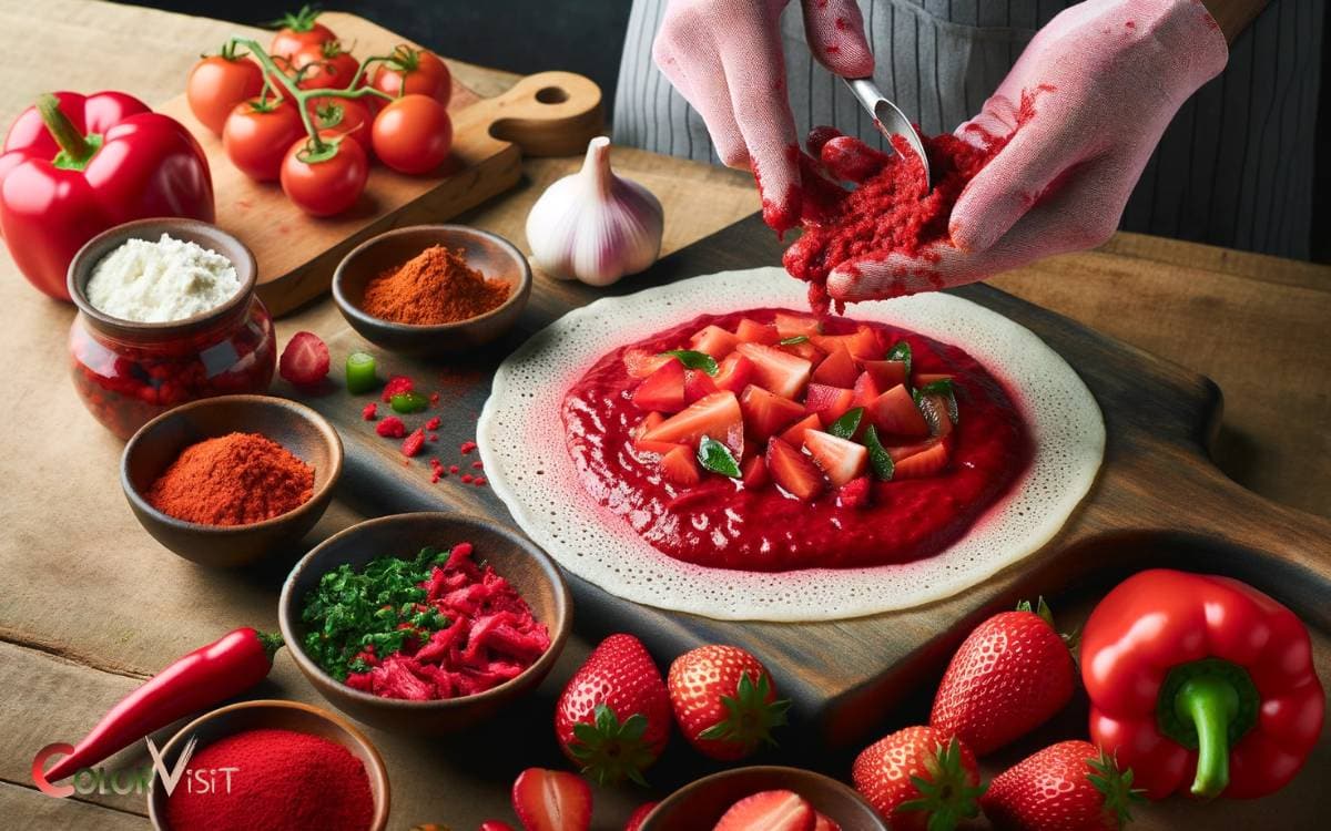 Incorporating Red Vegetables or Fruits