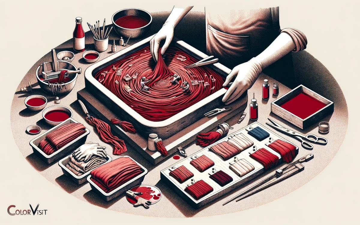Preparing the Fabric for Dyeing