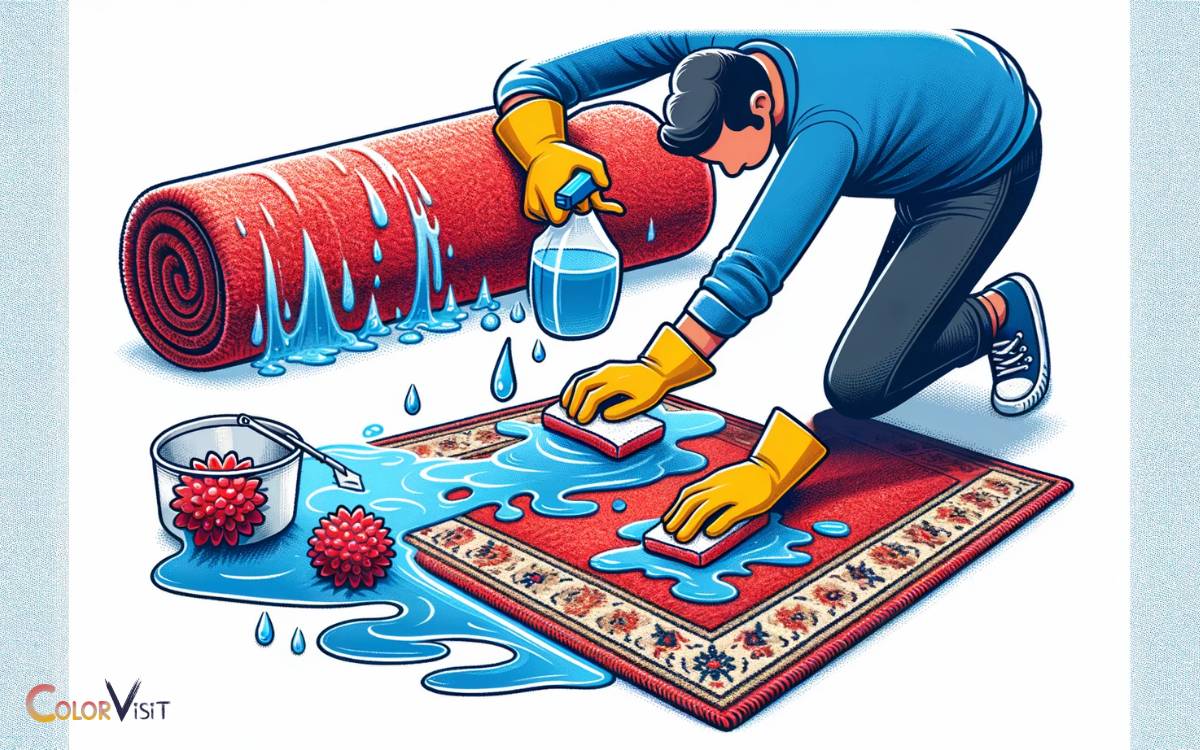 Rinse and Dry the Carpet