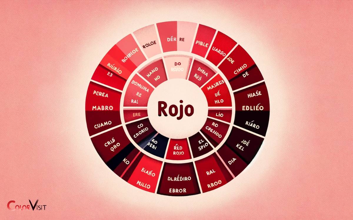 Shades of Red in Spanish