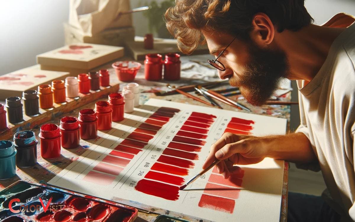 Testing and Fine Tuning the Red Paint